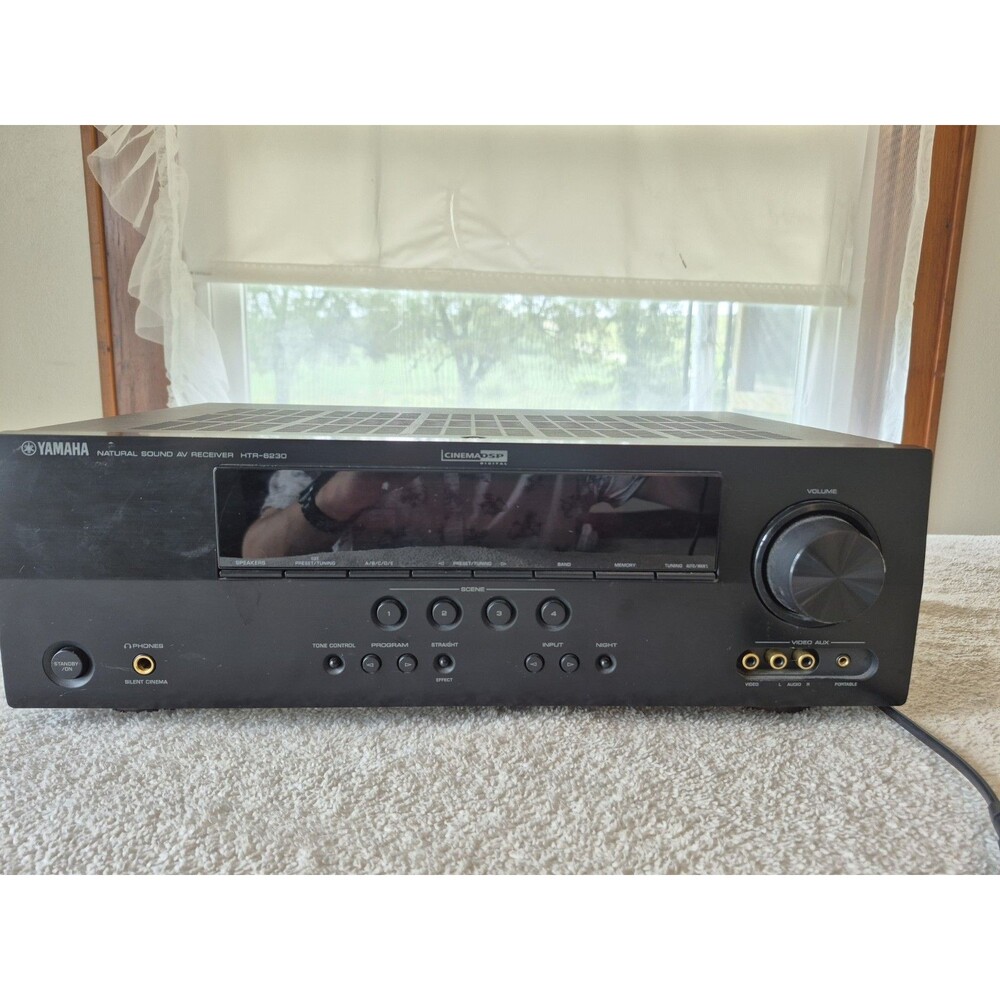 Yamaha HTR-6230 5.1 Channel HDMI AV Home Theater Receiver Tested Working